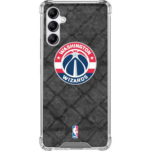 NBA Washington Wizards Black Rust Galaxy A15 5G Clear Case